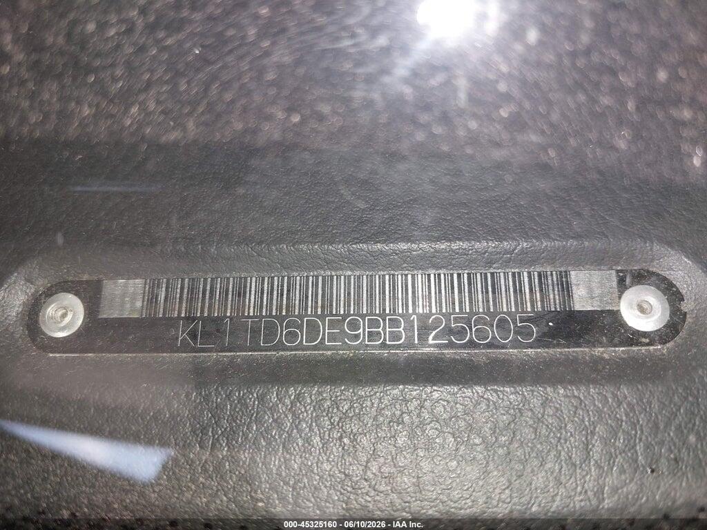 KL1TD6DE0BB214088 2011 CHEVROLET AVEO photo no. 9