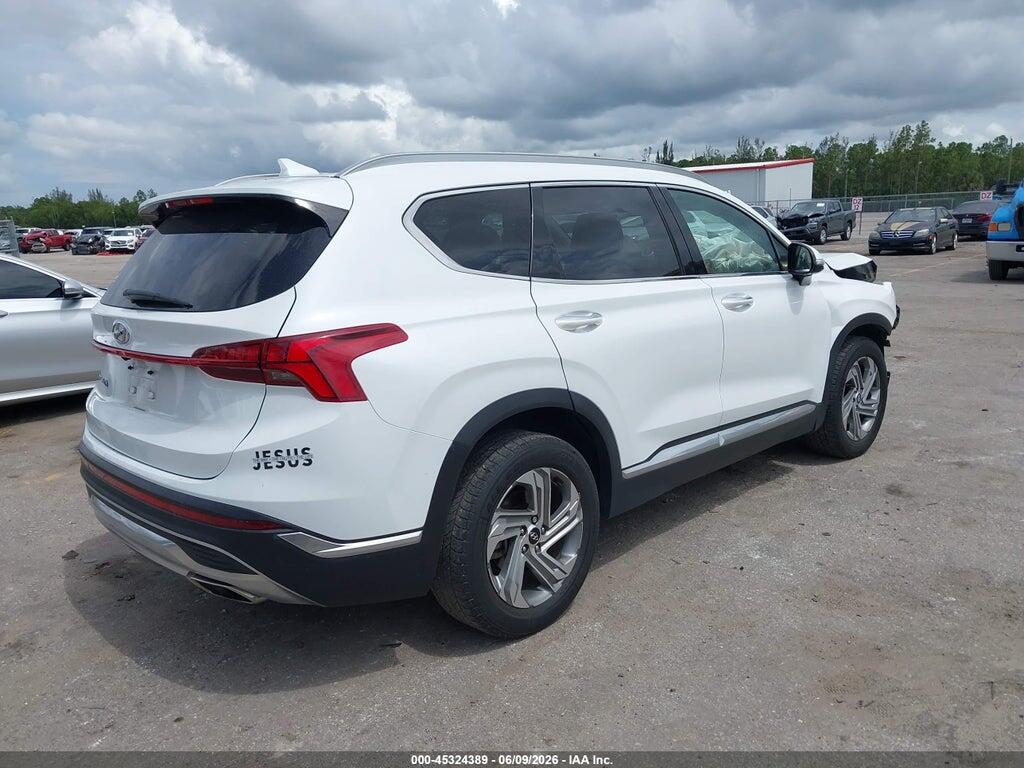 5NMS34AJ4MH353250 2021 HYUNDAI SANTA FE photo no. 4