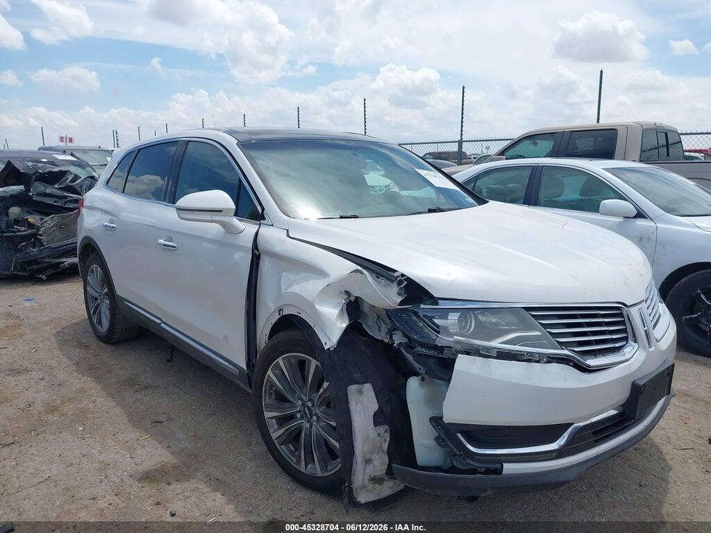 2LMTJ8LP7GBL45598 2016 LINCOLN MKX photo no. 1