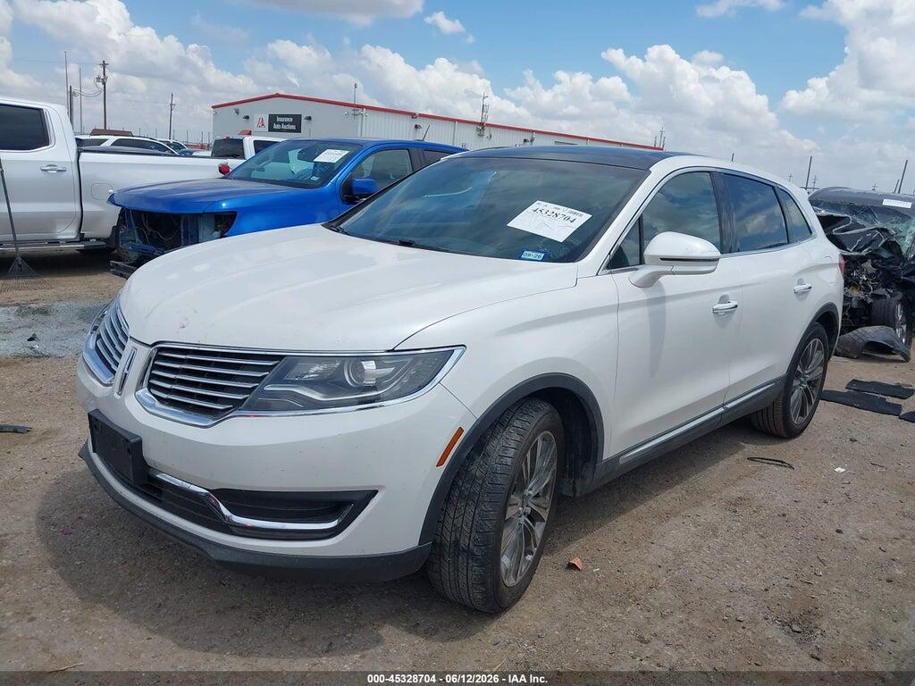 2LMTJ8LP7GBL45598 2016 LINCOLN MKX photo no. 2
