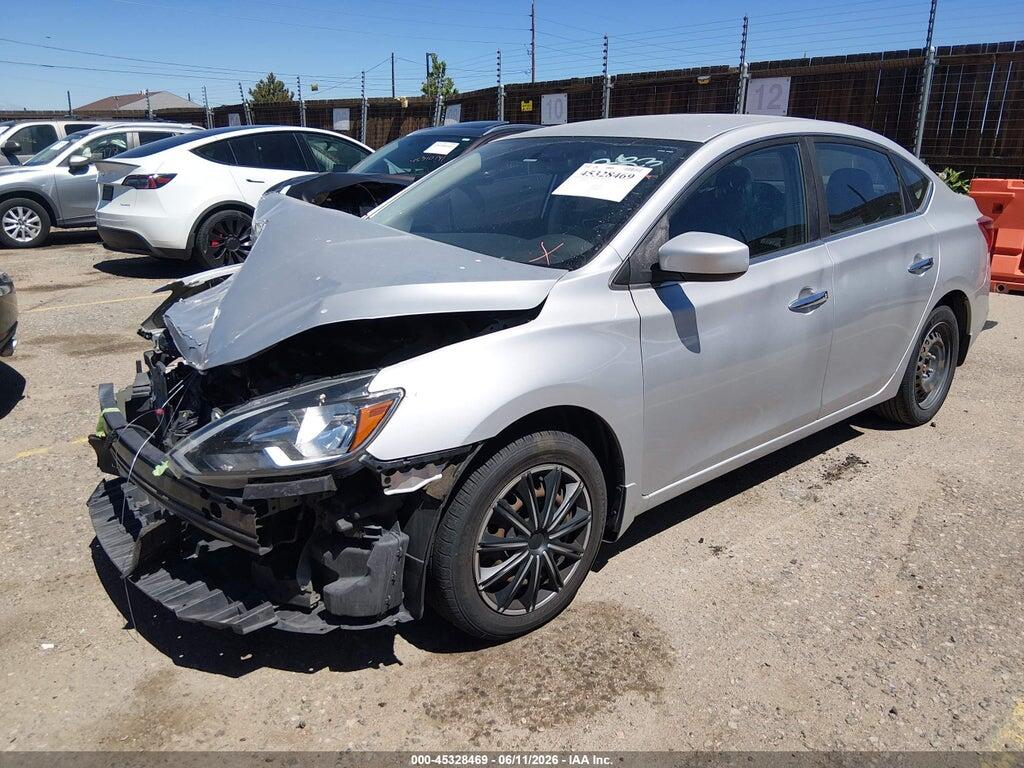 3N1AB7AP2GL679854 2016 NISSAN SENTRA photo no. 2