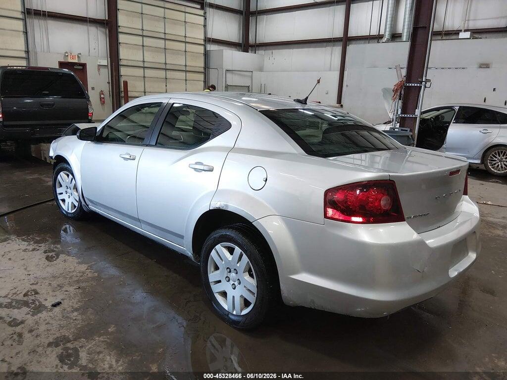 1C3CDZAB2CN174444 2012 DODGE AVENGER photo no. 3