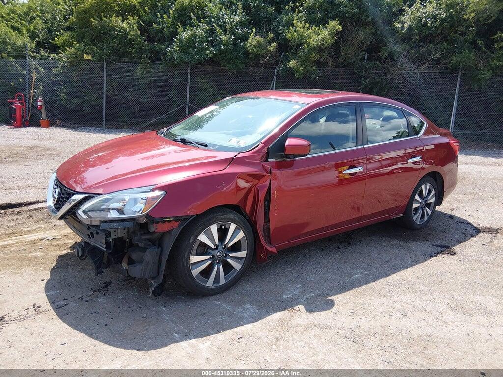 3N1AB7AP7KY407294 2019 NISSAN SENTRA photo no. 2