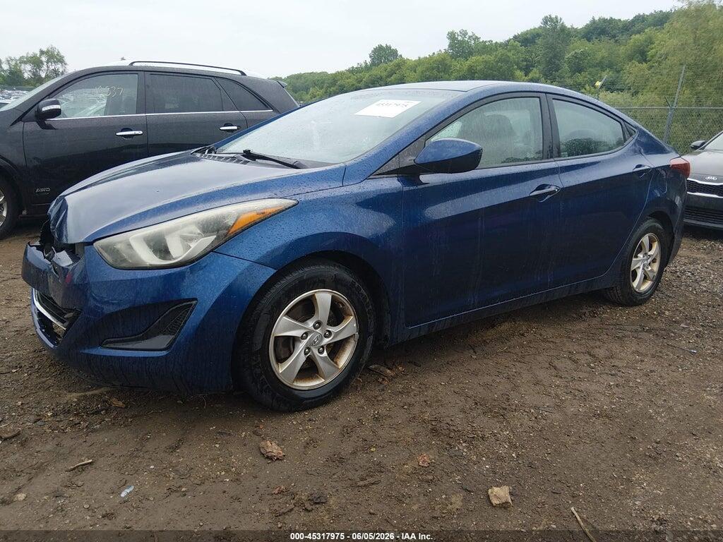 5NPDH4AE0FH606101 2015 HYUNDAI ELANTRA photo no. 2