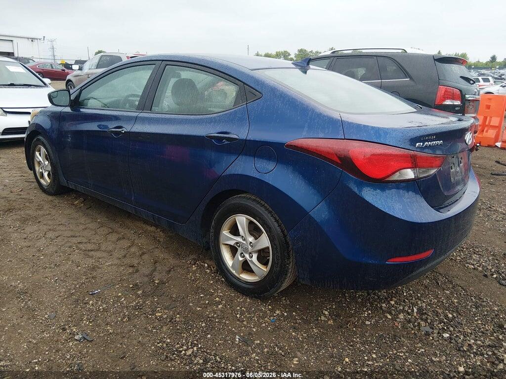 5NPDH4AE0FH606101 2015 HYUNDAI ELANTRA photo no. 3