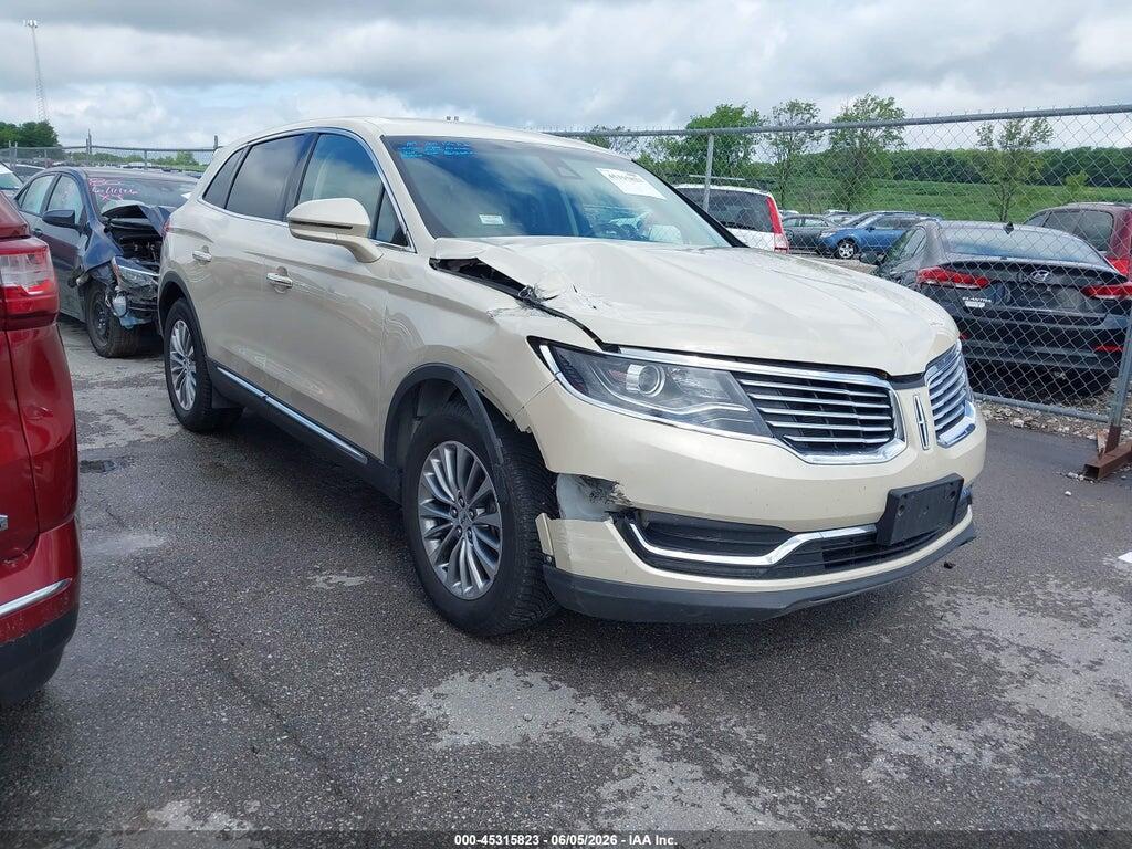 2LMTJ8KR0GBL46322 2016 LINCOLN MKX photo no. 1
