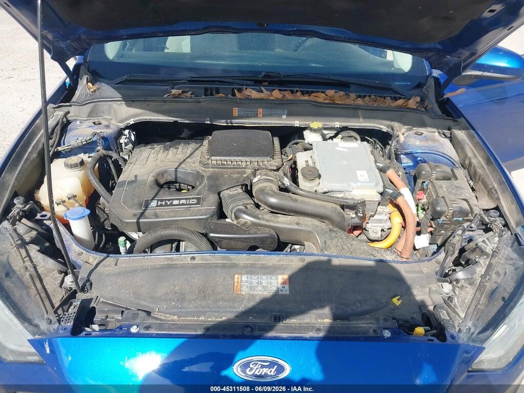 3FA6P0UU6JR100680 2018 FORD FUSION HYBRID photo no. 10