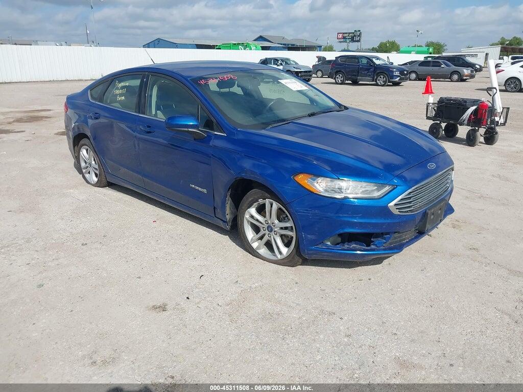 3FA6P0UU6JR100680 2018 FORD FUSION HYBRID photo no. 6