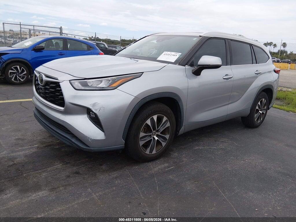 5TDHZRAH5LS510587 2020 TOYOTA HIGHLANDER photo no. 2