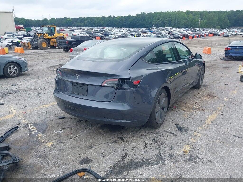 5YJ3E1EA5PF705622 2023 TESLA MODEL 3 photo no. 4