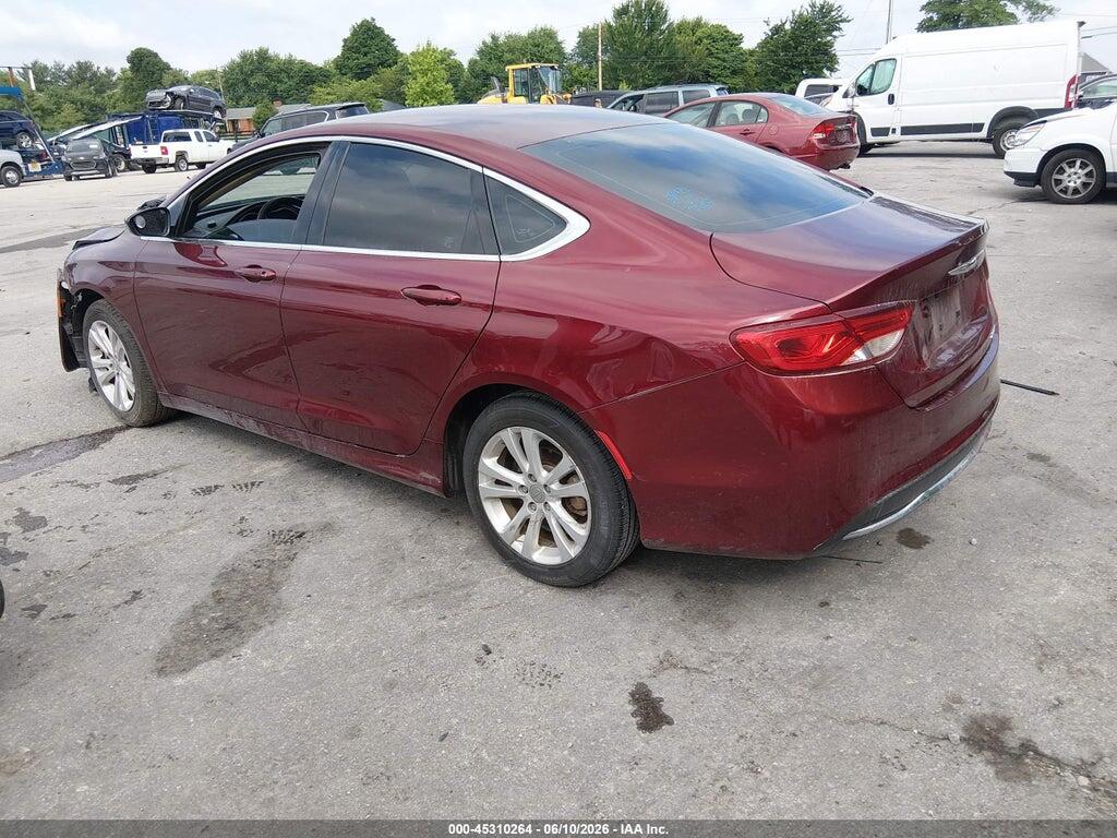 1C3CCCAB0FN698082 2015 CHRYSLER 200 photo no. 3