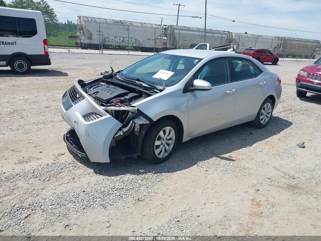 2T1BURHE0FC446777 2015 TOYOTA COROLLA photo no. 2