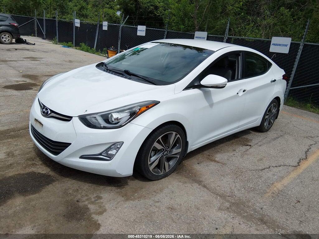 5NPDH4AE3FH594414 2015 HYUNDAI ELANTRA photo no. 2