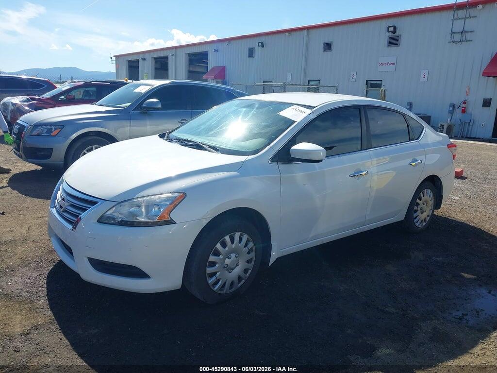 3N1AB7AP7DL791402 2013 NISSAN SENTRA photo no. 2