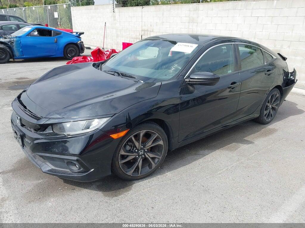 19XFC2F88ME201491 2021 HONDA CIVIC photo no. 2