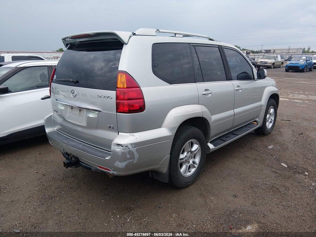 JTJBT20X540049254 2004 LEXUS GX 470 photo no. 4