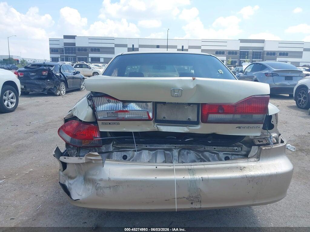 JHMCG56491C021492 2001 HONDA ACCORD photo no. 6