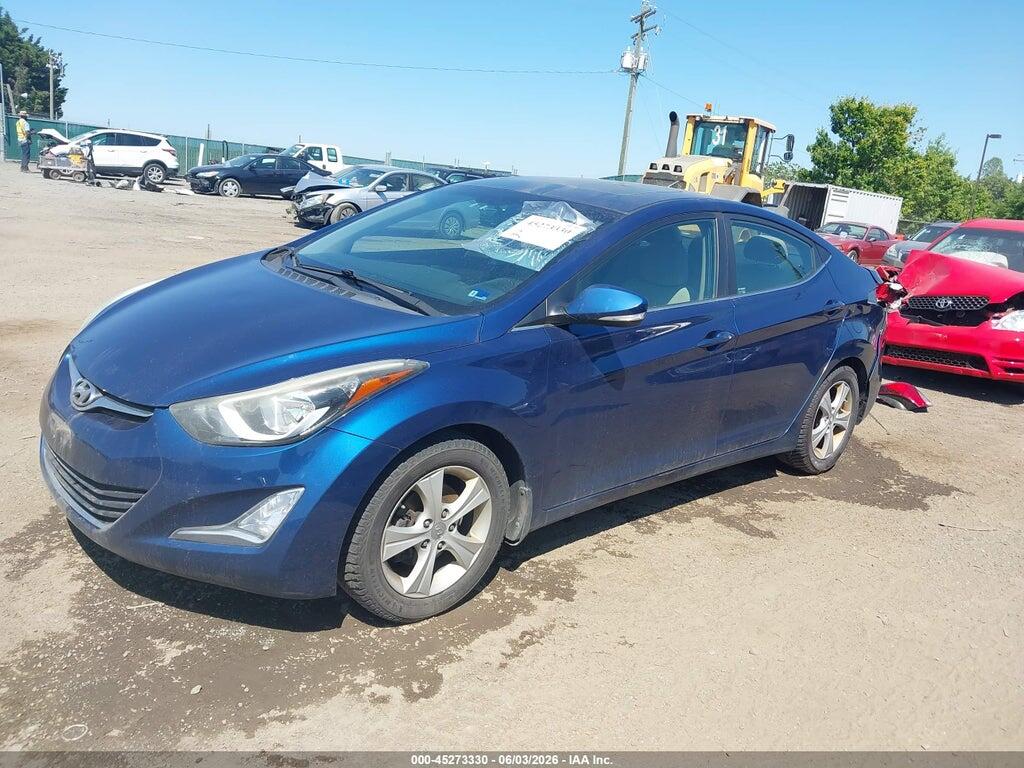 5NPDH4AE7GH775775 2016 HYUNDAI ELANTRA photo no. 2