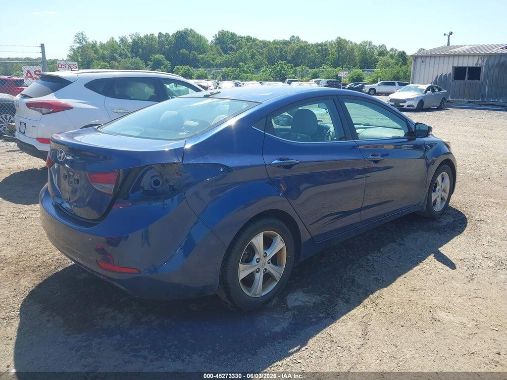 5NPDH4AE7GH775775 2016 HYUNDAI ELANTRA photo no. 4