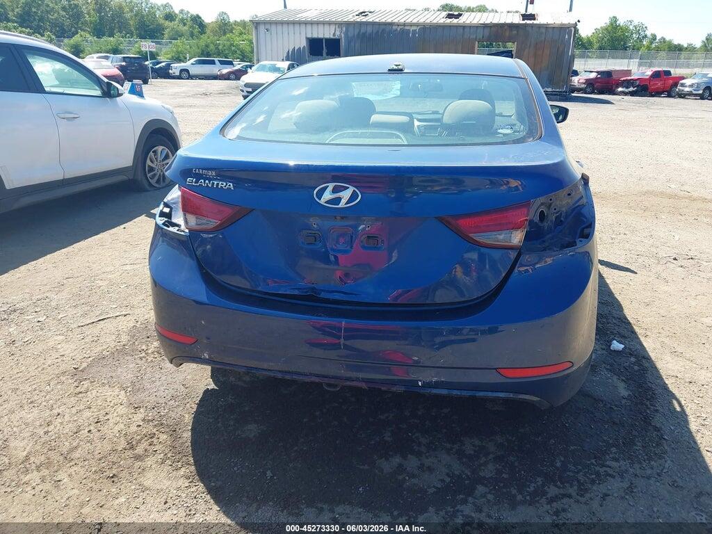 5NPDH4AE7GH775775 2016 HYUNDAI ELANTRA photo no. 6
