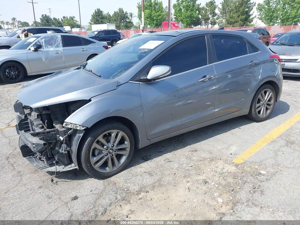 KMHD35LHXGU316186 2016 HYUNDAI ELANTRA GT photo no. 2