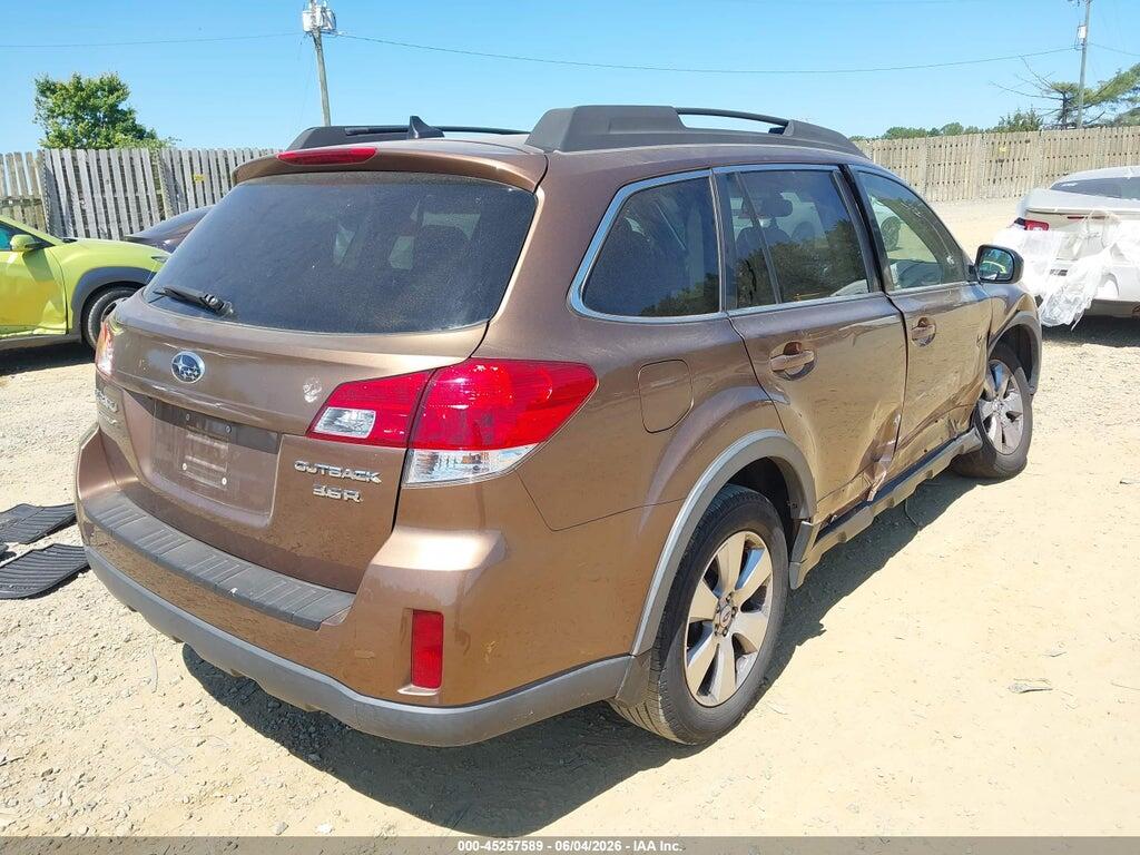 4S4BRDKCXC2290040 2012 SUBARU OUTBACK photo no. 4