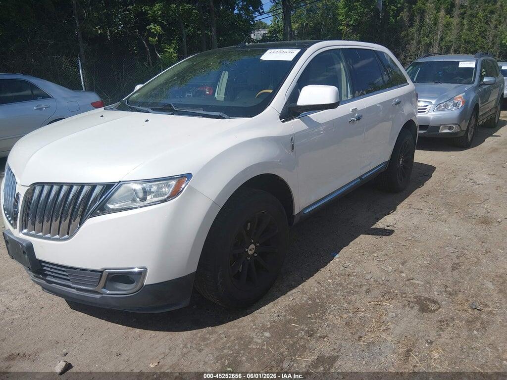 2LMDJ8JK1BBJ07394 2011 LINCOLN MKX photo no. 2