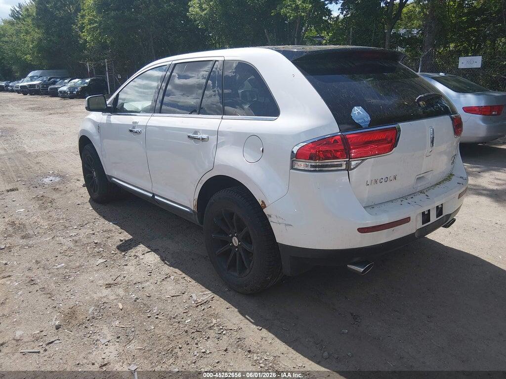 2LMDJ8JK1BBJ07394 2011 LINCOLN MKX photo no. 3