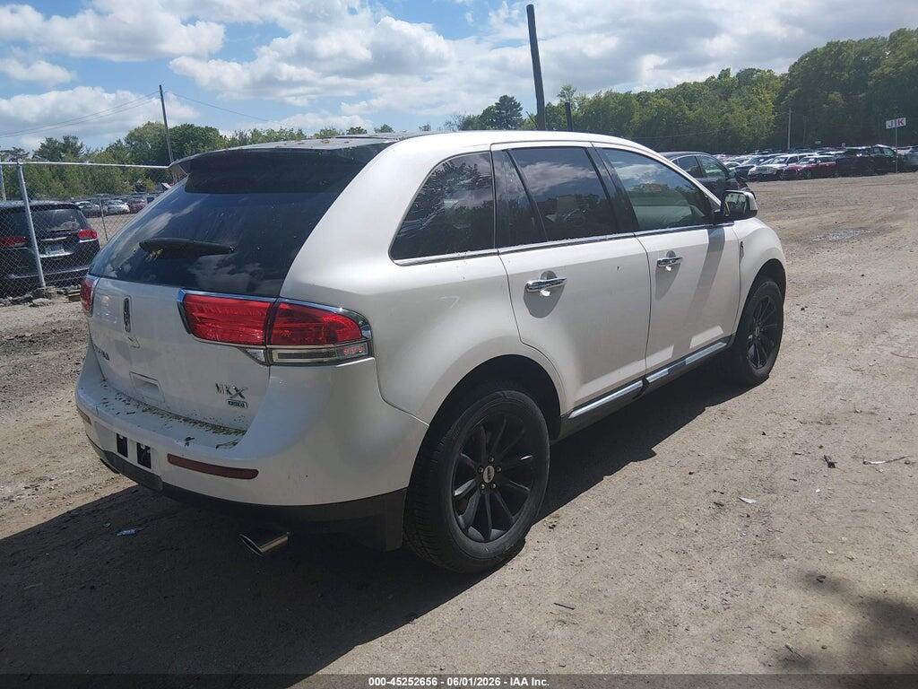 2LMDJ8JK1BBJ07394 2011 LINCOLN MKX photo no. 4