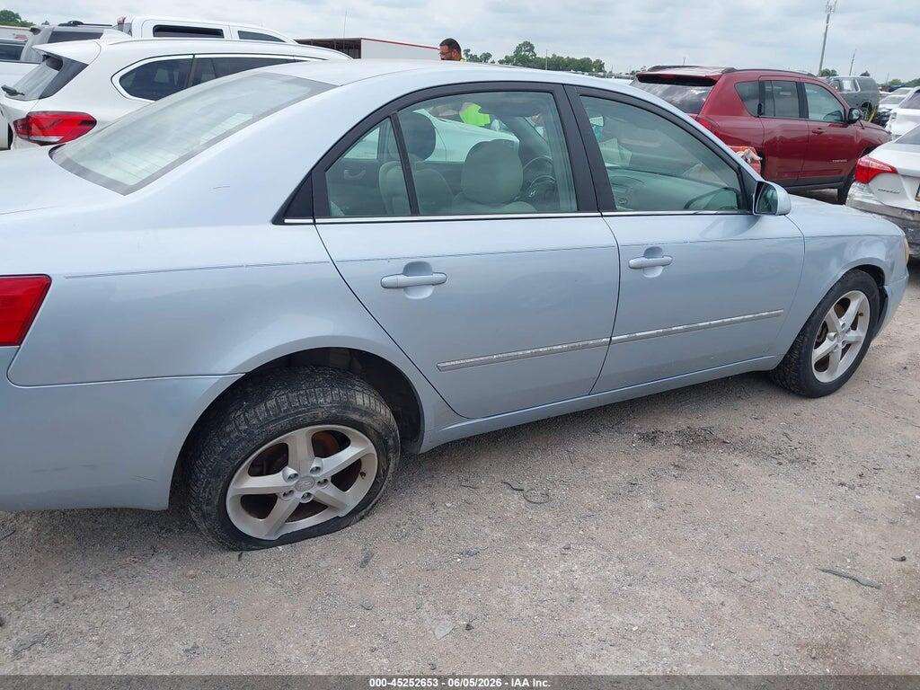 5NPEU46F27H213655 2007 HYUNDAI SONATA photo no. 6