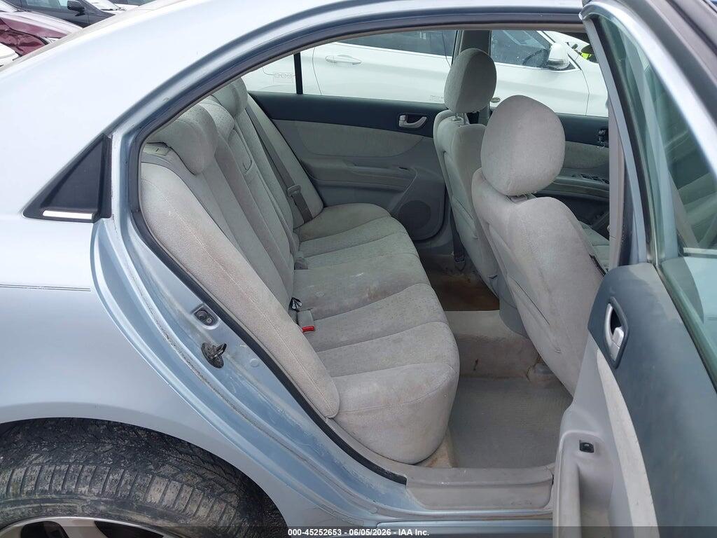 5NPEU46F27H213655 2007 HYUNDAI SONATA photo no. 8