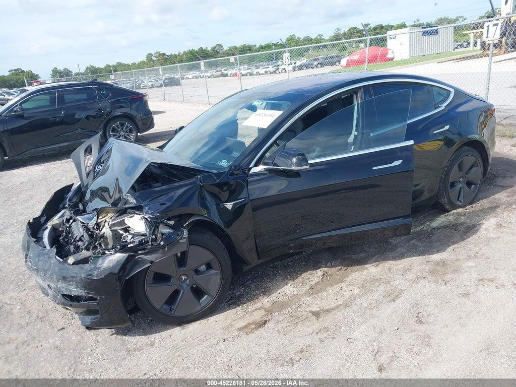 5YJ3E1EA7KF297598 2019 TESLA MODEL 3 photo no. 2