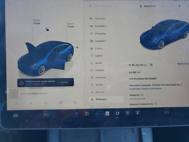 2022 TESLA MODEL 3 — Фото 9 из 13