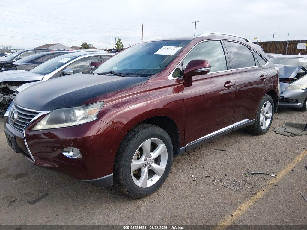 2T2BK1BA8FC327125 2015 LEXUS RX 350 photo no. 2