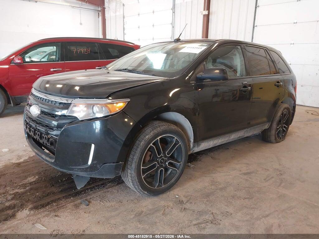2FMDK4JC5EBA12691 2014 FORD EDGE photo no. 2