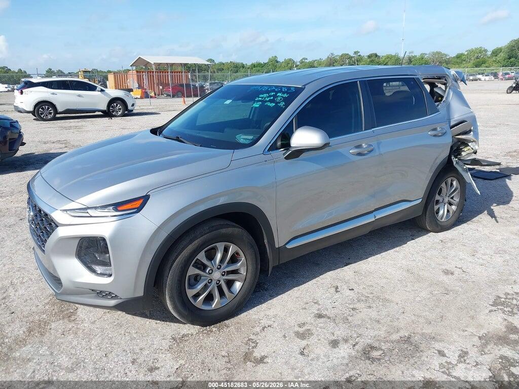 5NMS23AD8LH293446 2020 HYUNDAI SANTA FE photo no. 2