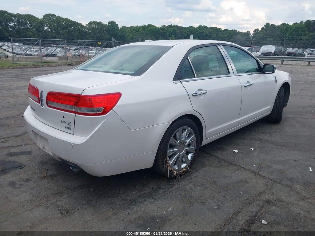 3LNHL2JC8AR755019 2010 LINCOLN MKZ photo no. 4
