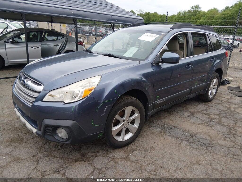 4S4BRDNC2E2281377 2014 SUBARU OUTBACK photo no. 2