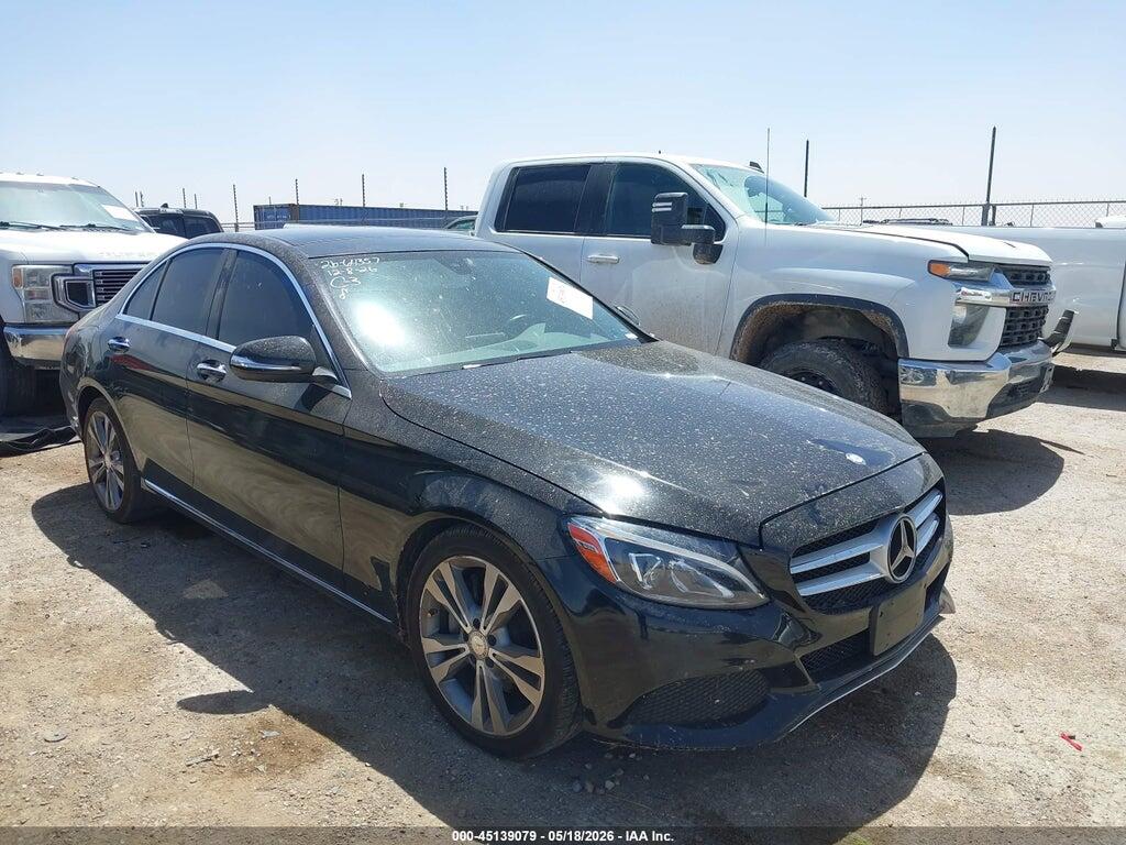 55SWF4JB6FU083099 2015 MERCEDES-BENZ C 300 photo no. 1