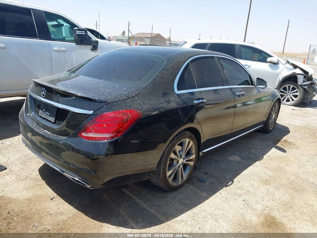 55SWF4JB6FU083099 2015 MERCEDES-BENZ C 300 photo no. 4