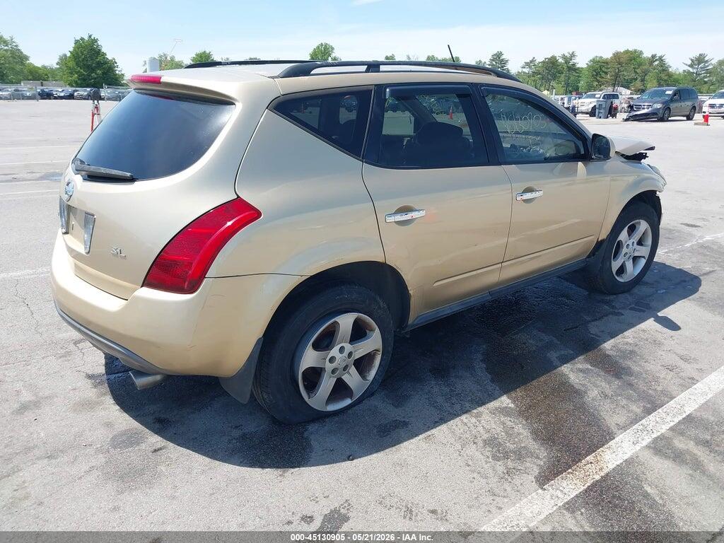 JN8AZ08T44W209449 2004 NISSAN MURANO photo no. 4