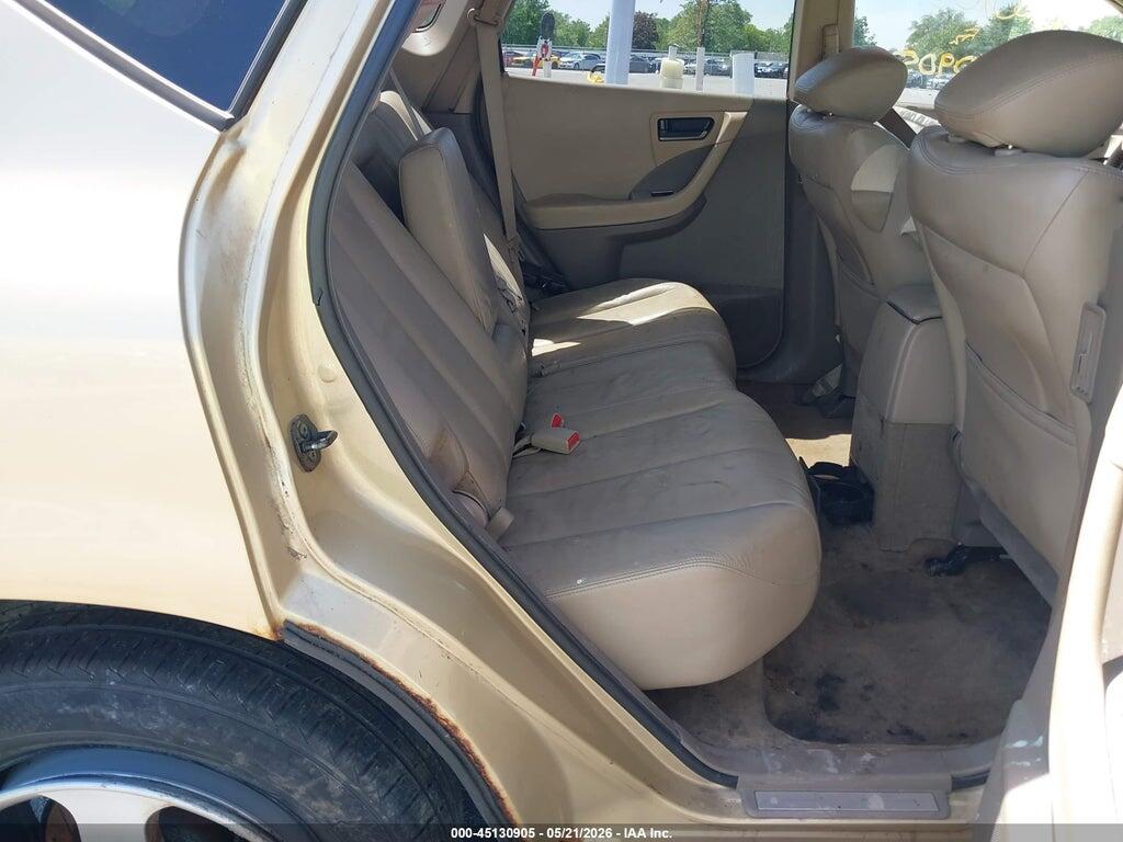 JN8AZ08T44W209449 2004 NISSAN MURANO photo no. 8