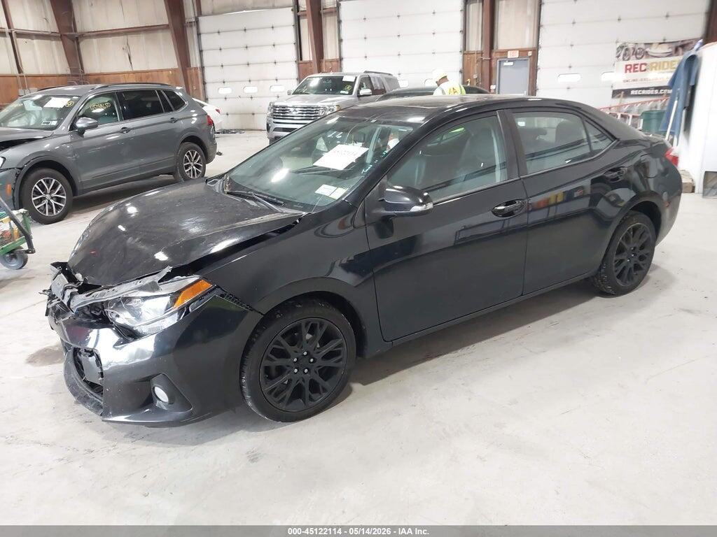 2T1BURHE2GC584791 2016 TOYOTA COROLLA photo no. 2