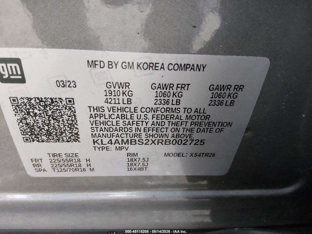 KL4AMBS2XRB002725 2024 BUICK ENCORE GX photo no. 9