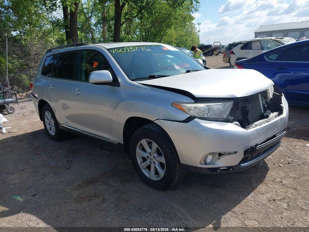 5TDBK3EH8DS198400 2013 TOYOTA HIGHLANDER photo no. 1