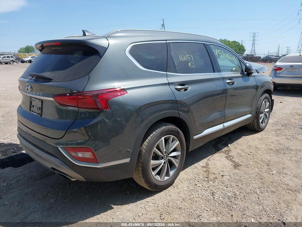 5NMS33AD2LH161151 2020 HYUNDAI SANTA FE photo no. 4
