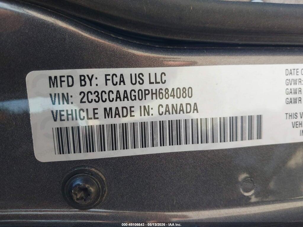 2C3CCAAG0PH684080 2023 CHRYSLER 300 photo no. 9