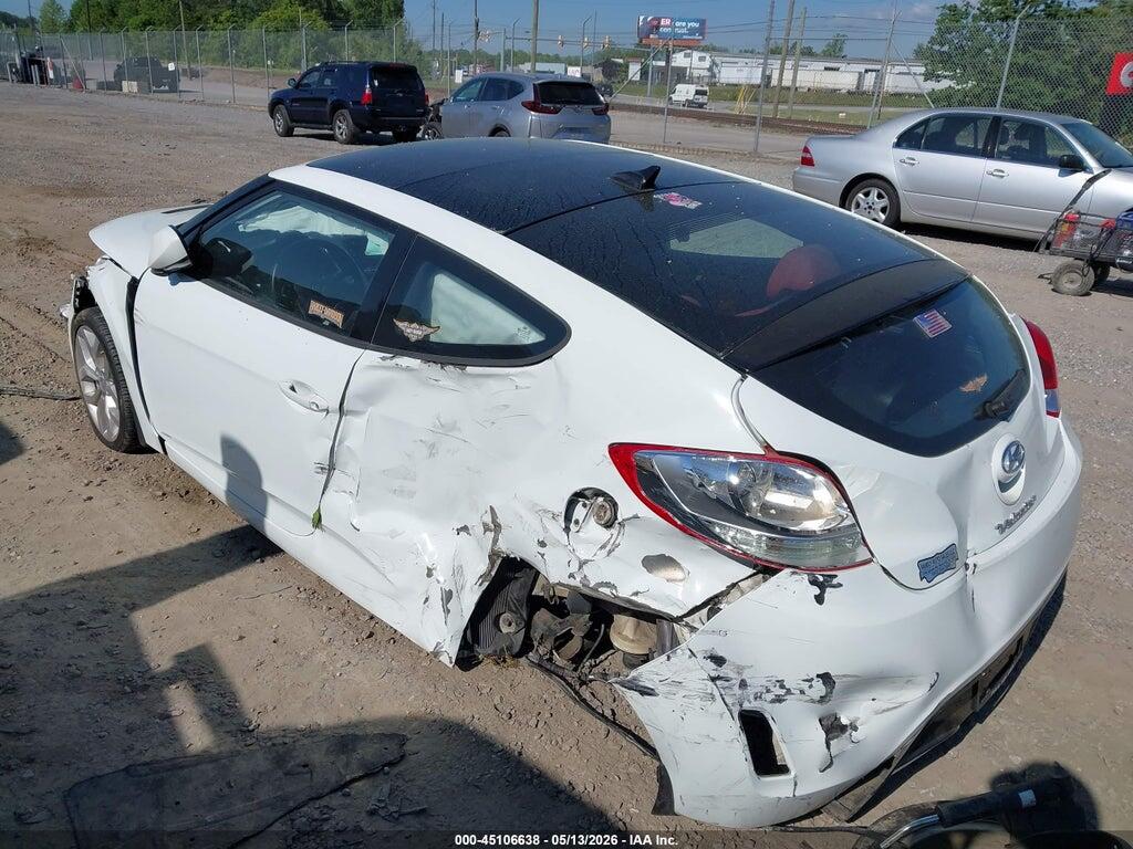 KMHTC6AD1DU149231 2013 HYUNDAI VELOSTER photo no. 3