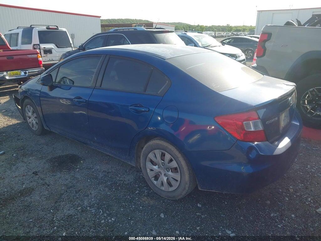 2HGFB2F51CH501578 2012 HONDA CIVIC photo no. 3
