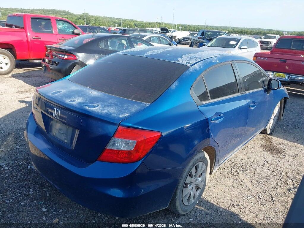 2HGFB2F51CH501578 2012 HONDA CIVIC photo no. 4